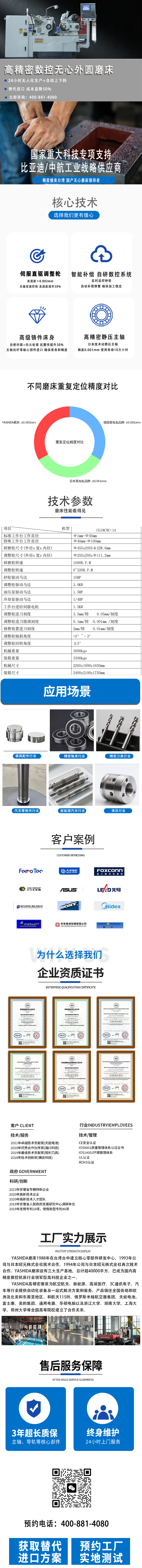 高精密數(shù)控無心磨床